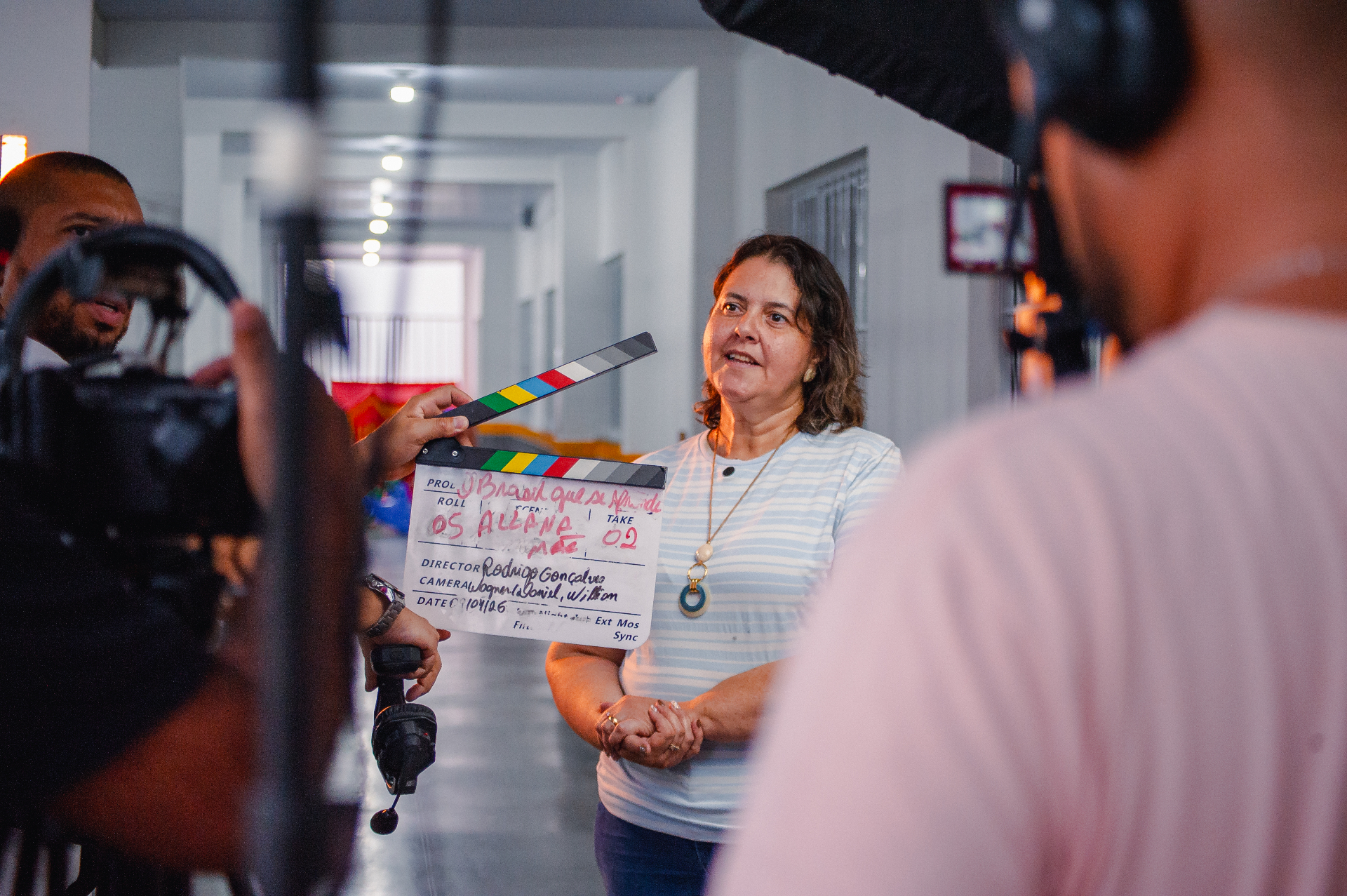 Bastidores de gravação